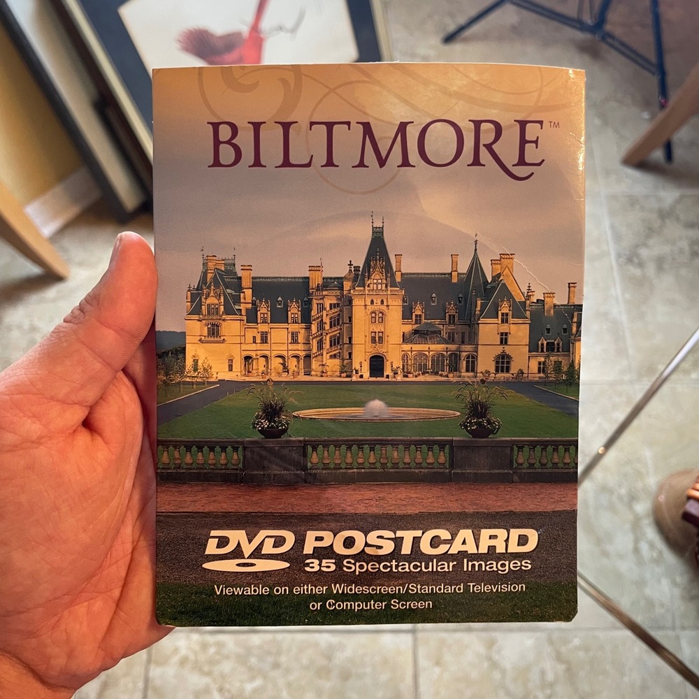 Biltmore DVD Postcard 35 Spectacular Images Widescreen Standard Television